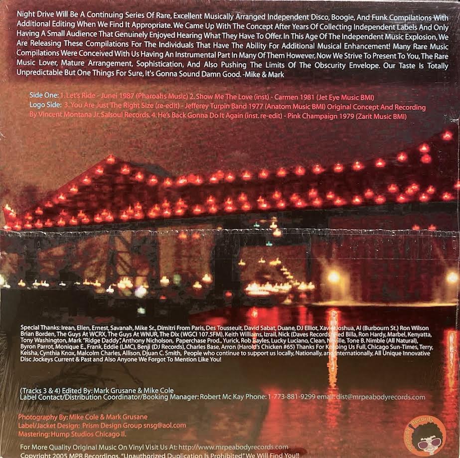 【USED】Mark Grusane & Mike Cole - Night Drive Vol. 1: A Journey Into...