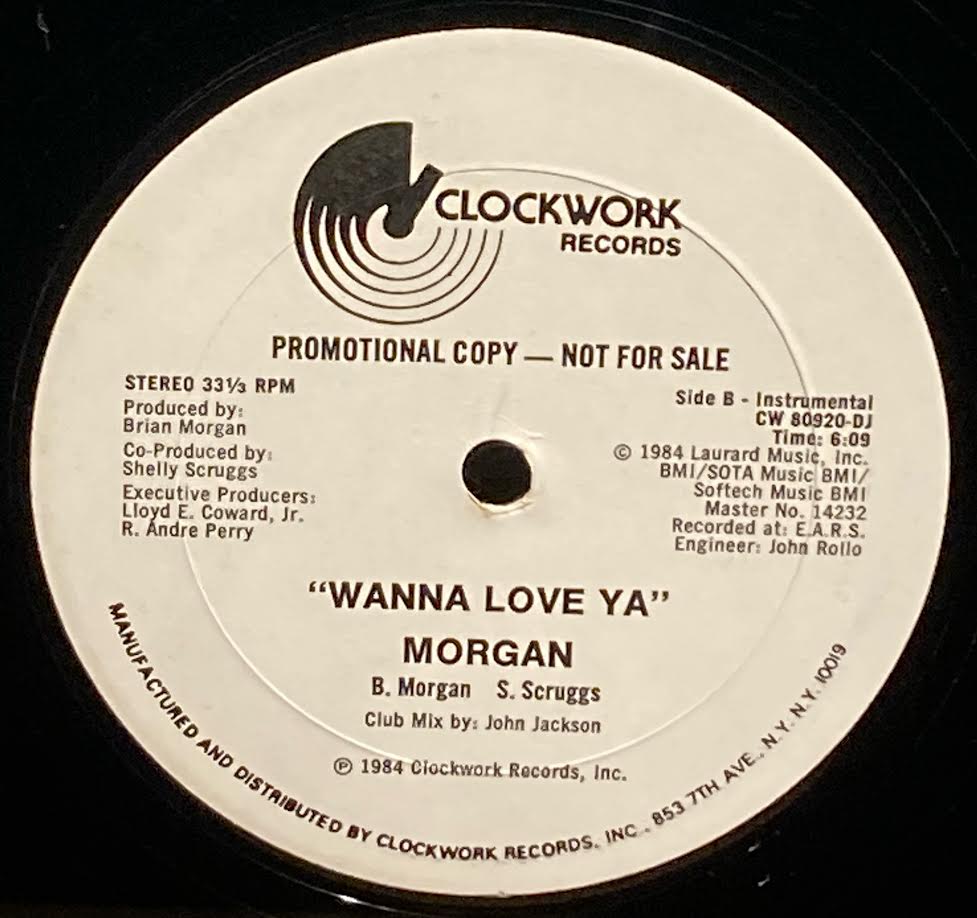 【USED】Morgan - Wanna Love Ya (PROMO)