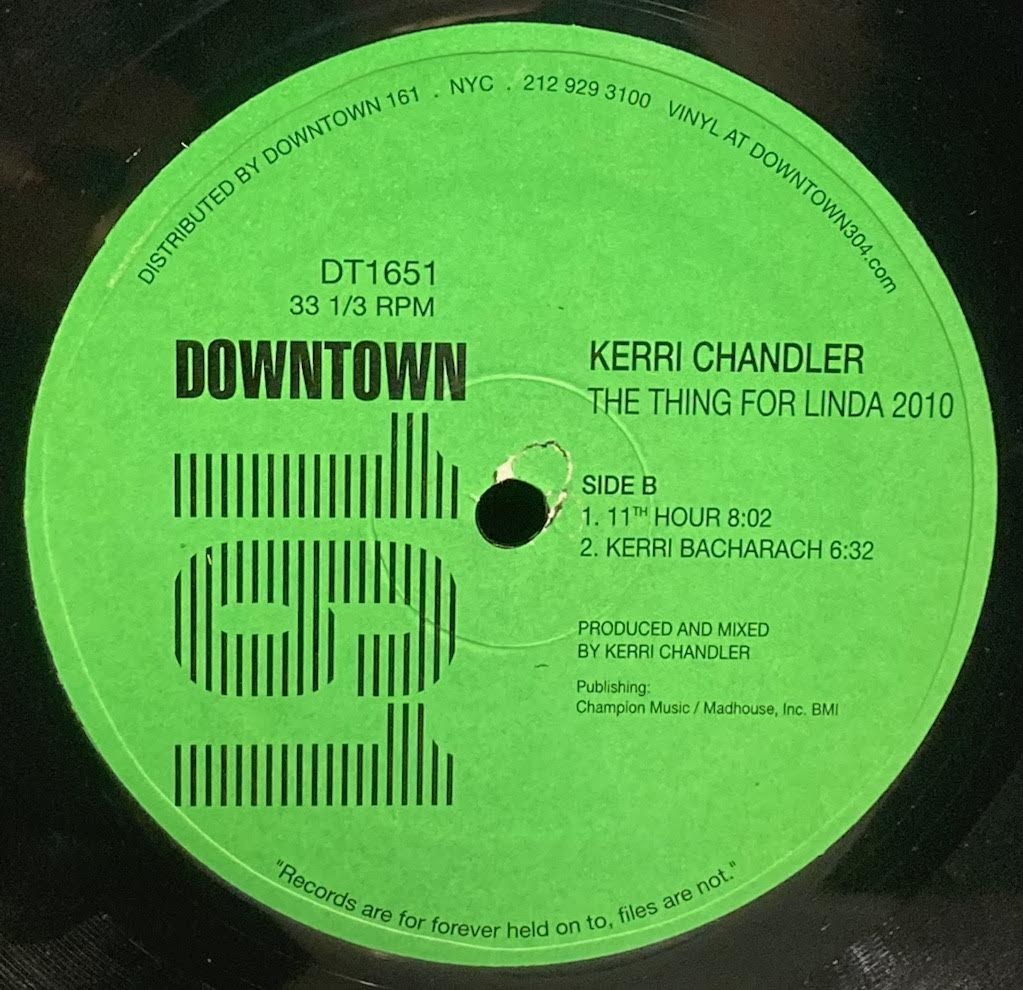 【USED】Kerri Chandler – The Thing For Linda 2010