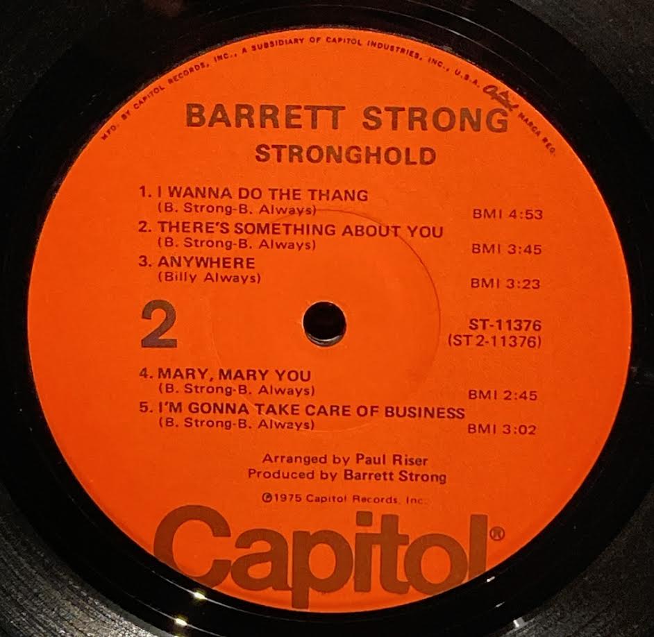 【USED】Barrett Strong - Stronghold