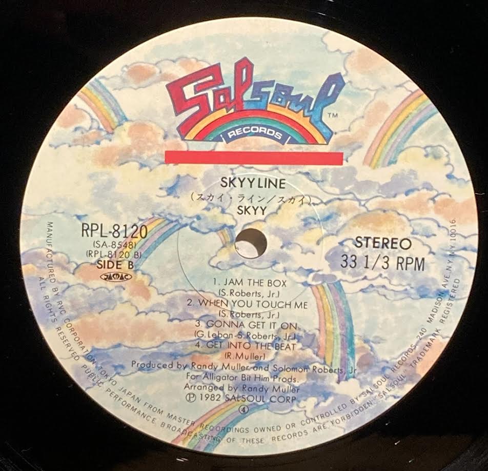 【USED】Skyy - Skyy Line (JAPAN PRESS)