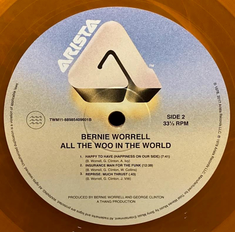 【USED】Bernie Worrell – All The Woo In The World (2017 Reissue)