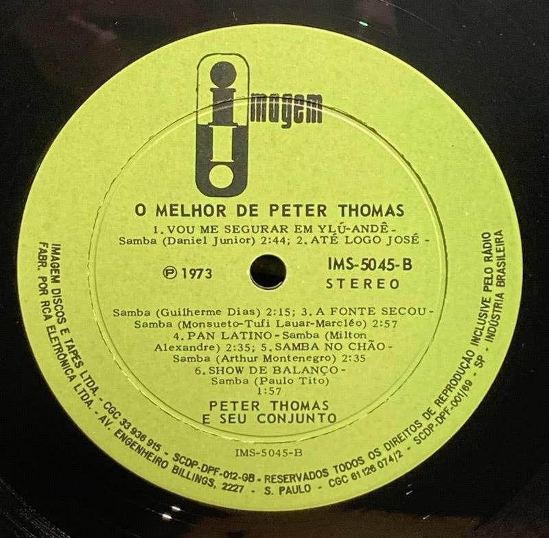 【USED】Peter Thomas - O Melhor De Peter Thomas
