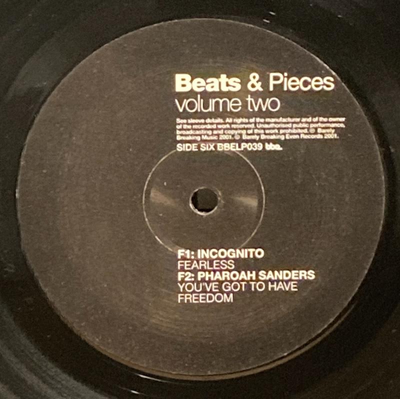 【USED】V.A. - BEATS & PIECES VOLUME TWO