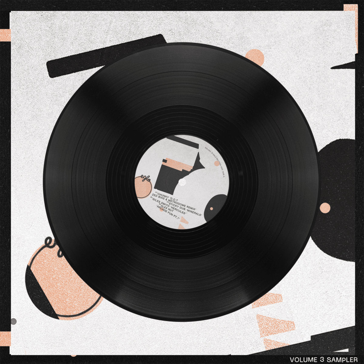 【12”】V.A. - Eglo Records Vol. 3 - Vinyl Sampler