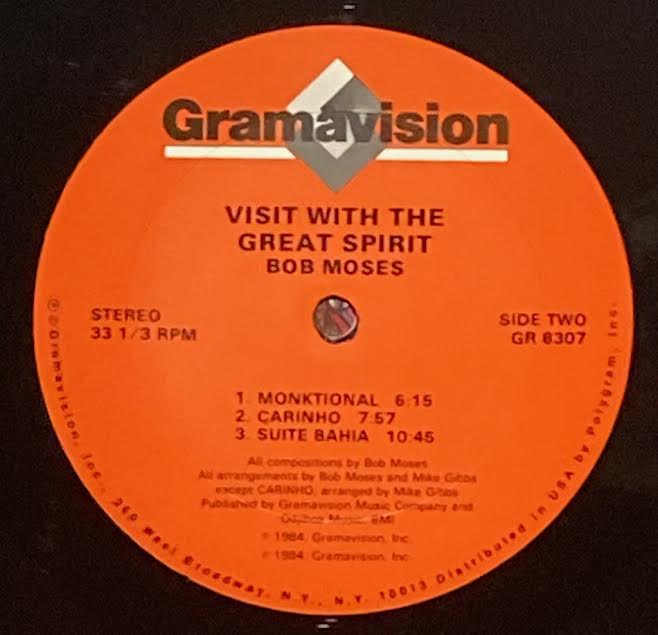 【USED】Bob Moses – Visit With The Great Spirit