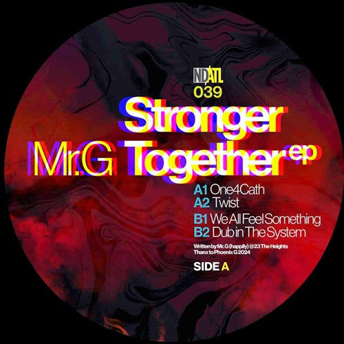 【12"】MR G - Stronger Together EP