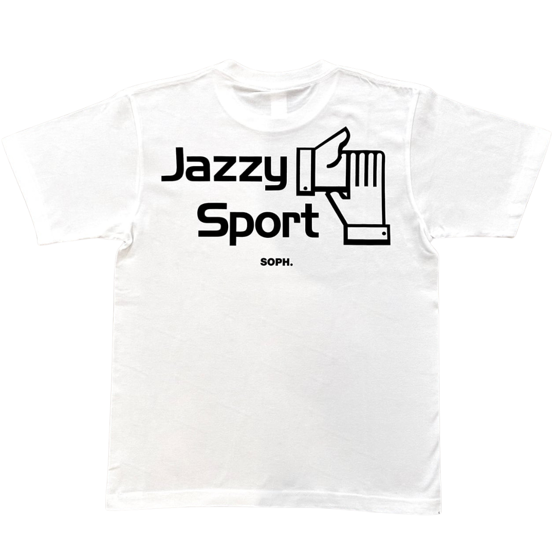 残りわずか／NEW 】SOPH. × Jazzy Sport Tシャツ（ホワイト） – Jazzy