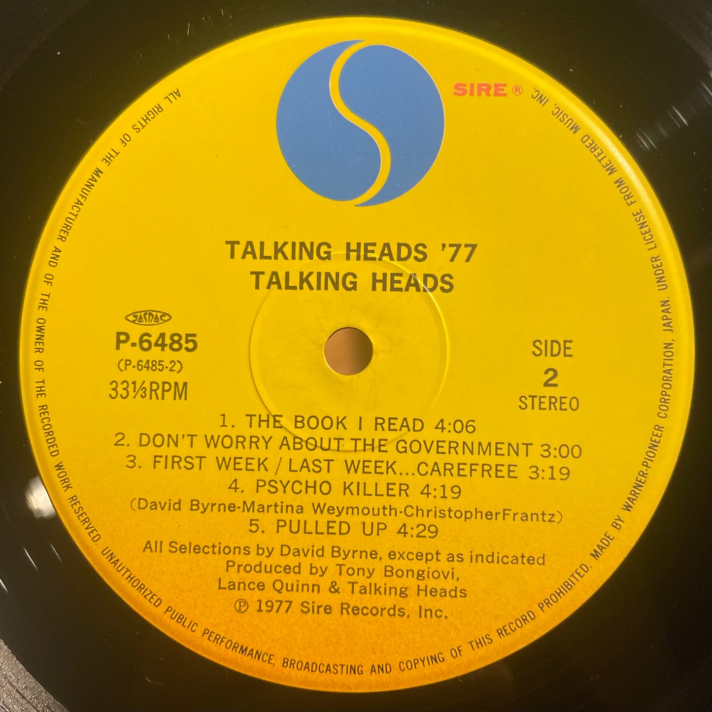 【USED】 Talking Heads - Talking Heads: 77