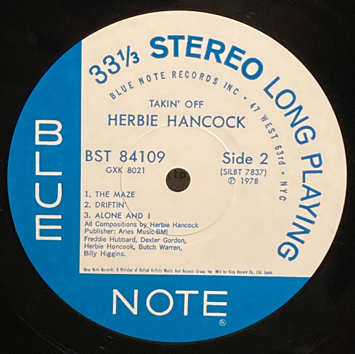 【USED】Herbie Hancock – Takin' Off (78' JAPAN Press)