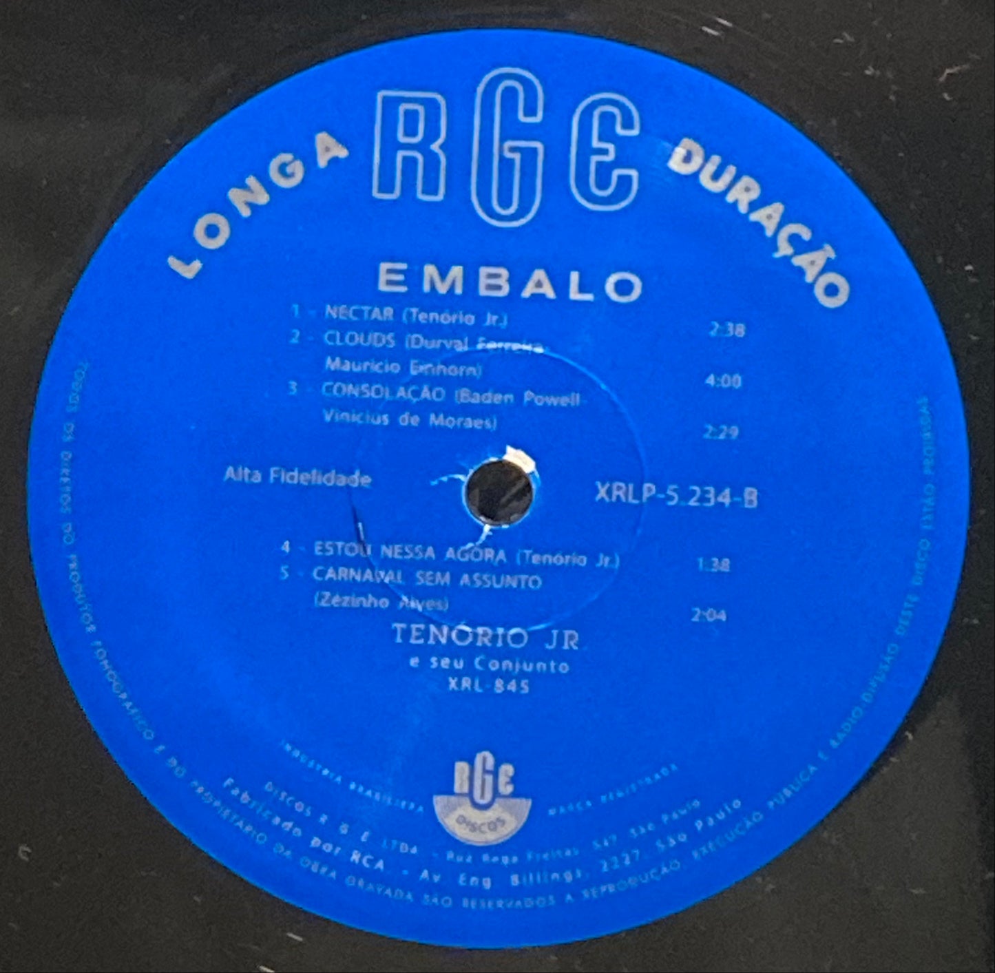 【USED】Tenorio Jr. – Embalo (2017 Reissue)