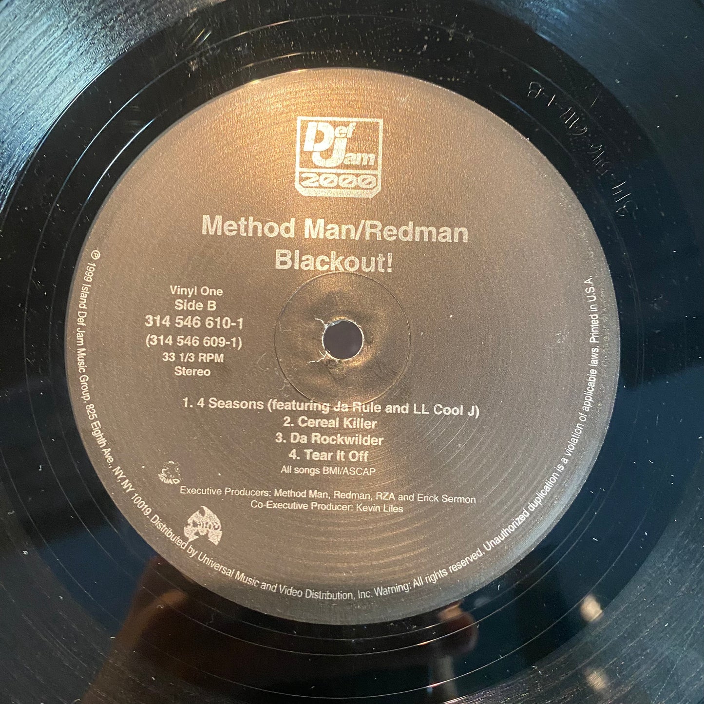 【USED】Methodman & Redman - Blackout! (2LP)