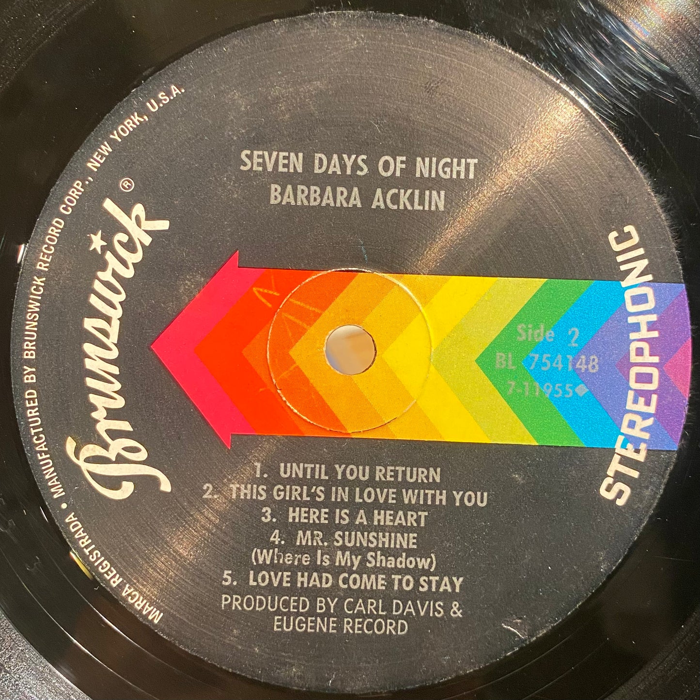 【USED】Barbara Acklin - Seven Days of Night