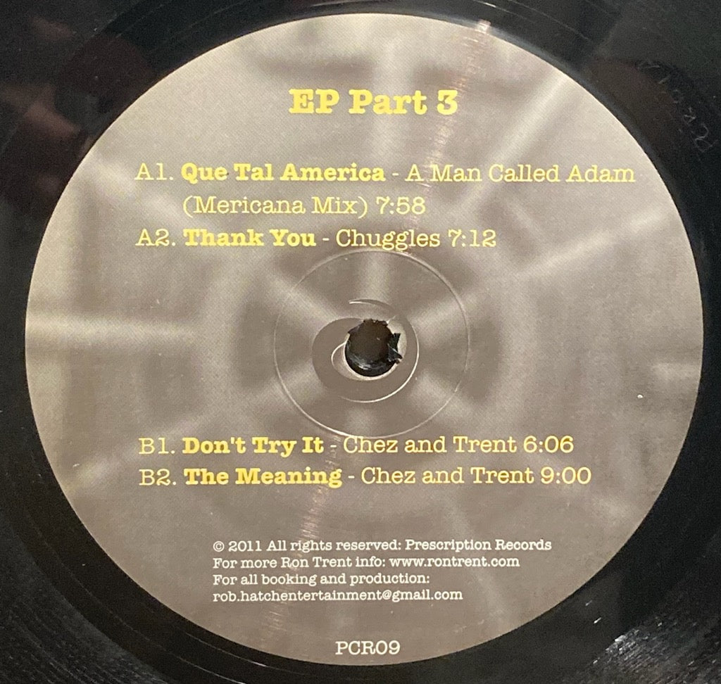 【USED】V.A. - From The Vaults: The Definitive Sounds Of Prescription Records (EP Part 3)