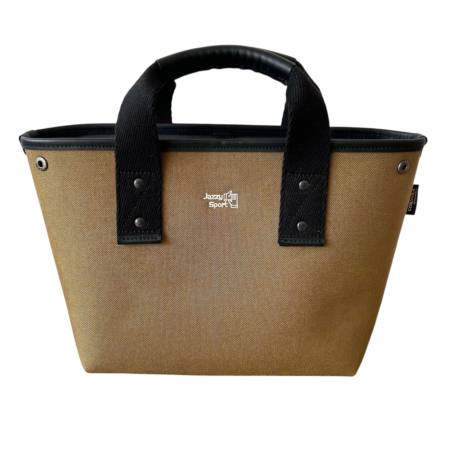 【残りわずか/限定】intoxic × Jazzy Sport “Vinyl 7” トートバッグ / コヨーテ × グレー