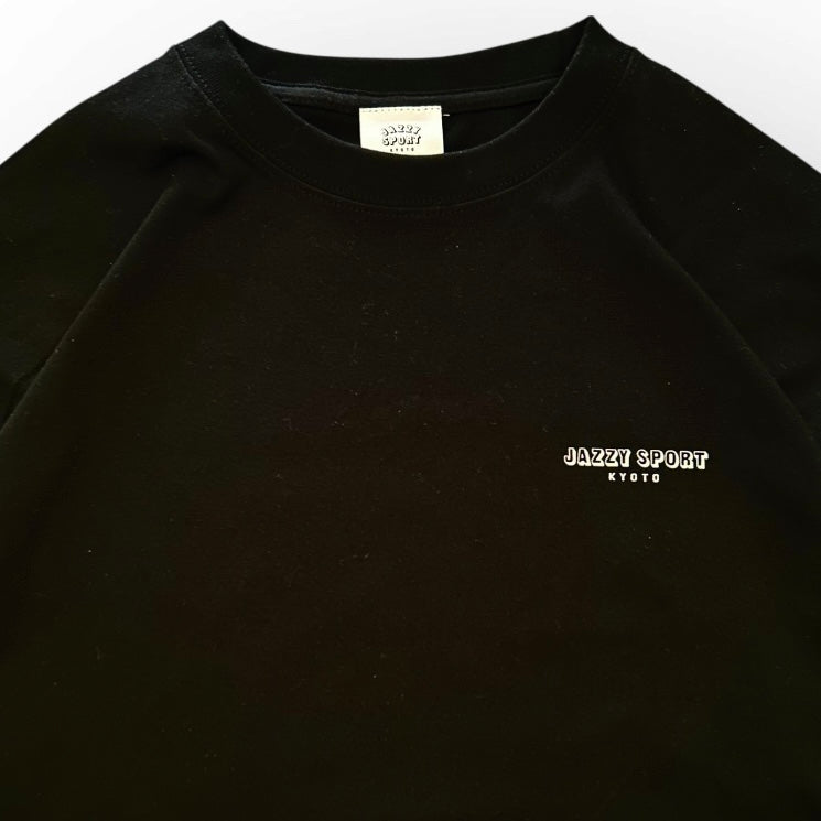 【NEW】Jazzy Sport Kyoto Vertical Logo ロングスリーブ Tシャツ /ブラック