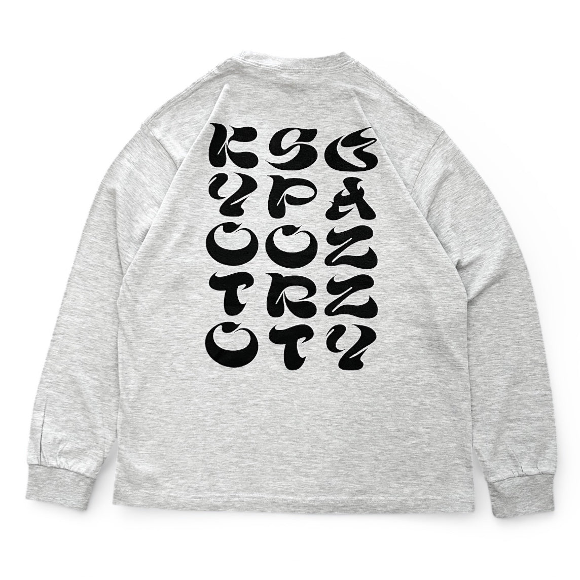 残りわずか】Jazzy Sport Kyoto Vertical Logo ロングスリーブ Tシャツ