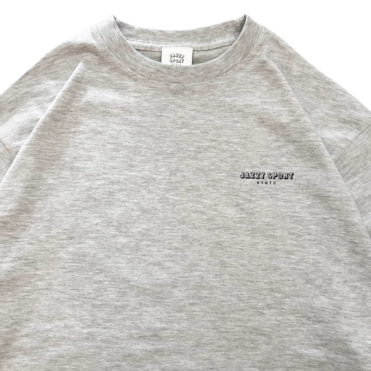 【NEW】Jazzy Sport Kyoto Vertical Logo ロングスリーブ Tシャツ /グレー