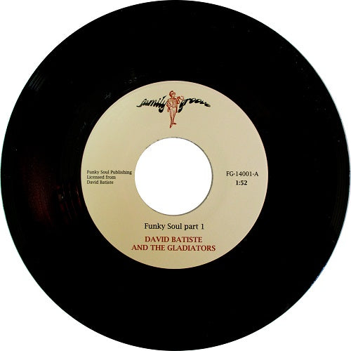 【7"】DAVID BATISTE & THE GLADIATORS - FUNKY SOUL