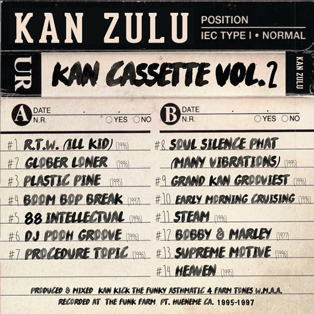 LP】Kan Kick - Kan Cassette Vol. 2 – Jazzy Sport Kyoto