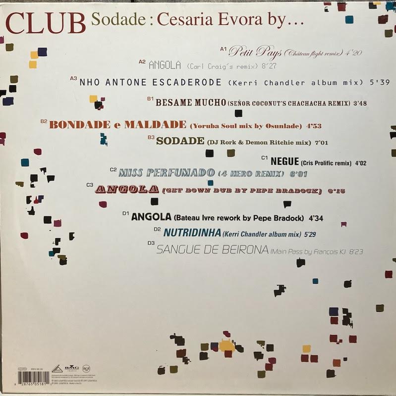【USED】Cesaria Evora - Club Sodade
