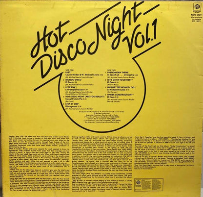 【USED】V.A. - Hot Disco Night Vol. 1