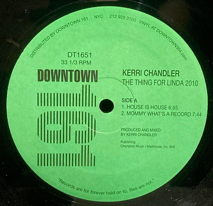 【USED】Kerri Chandler – The Thing For Linda 2010