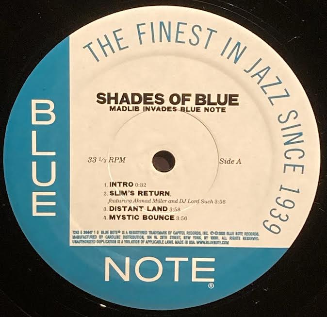 【USED】Madlib- Shades of Blue