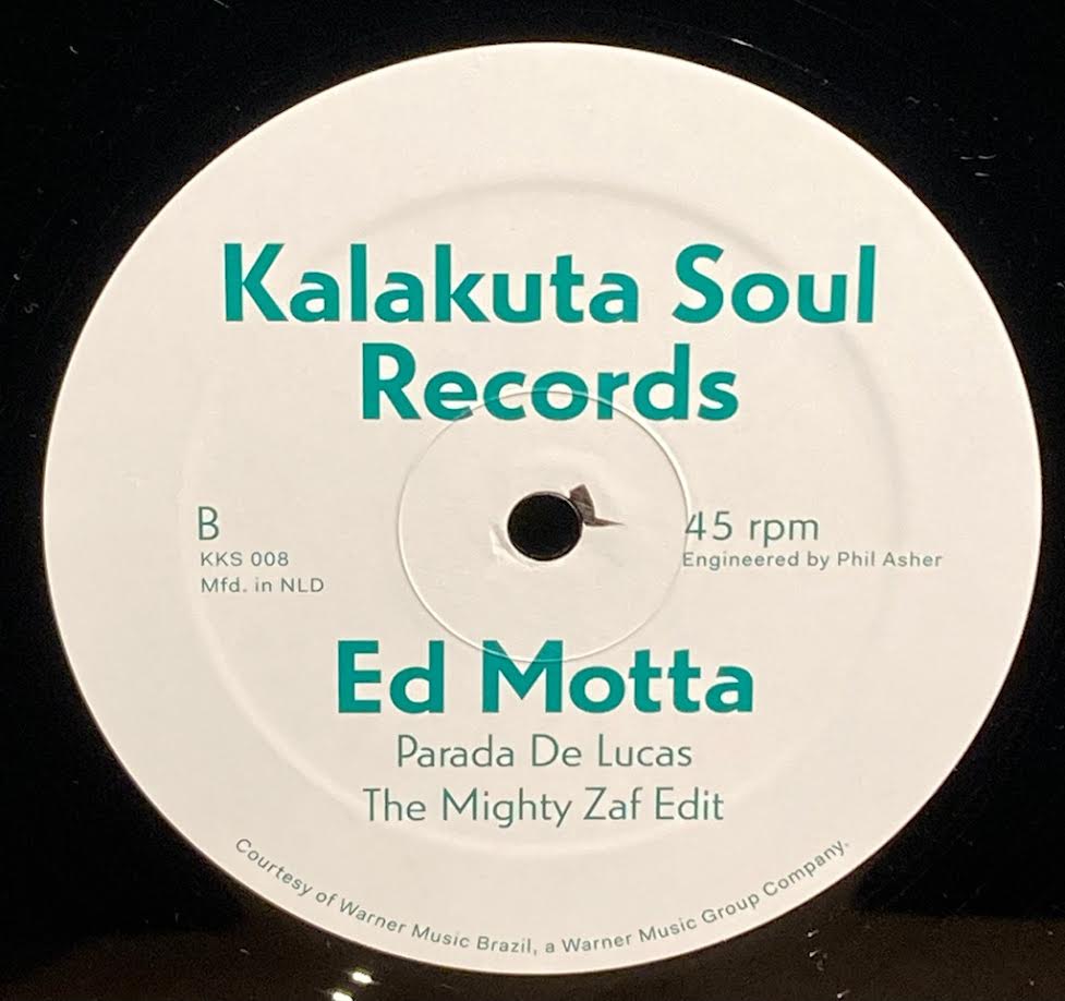 【USED】Ed Motta - Ja!!! / Parada De Lucas (The Mighty Zaf Edits)