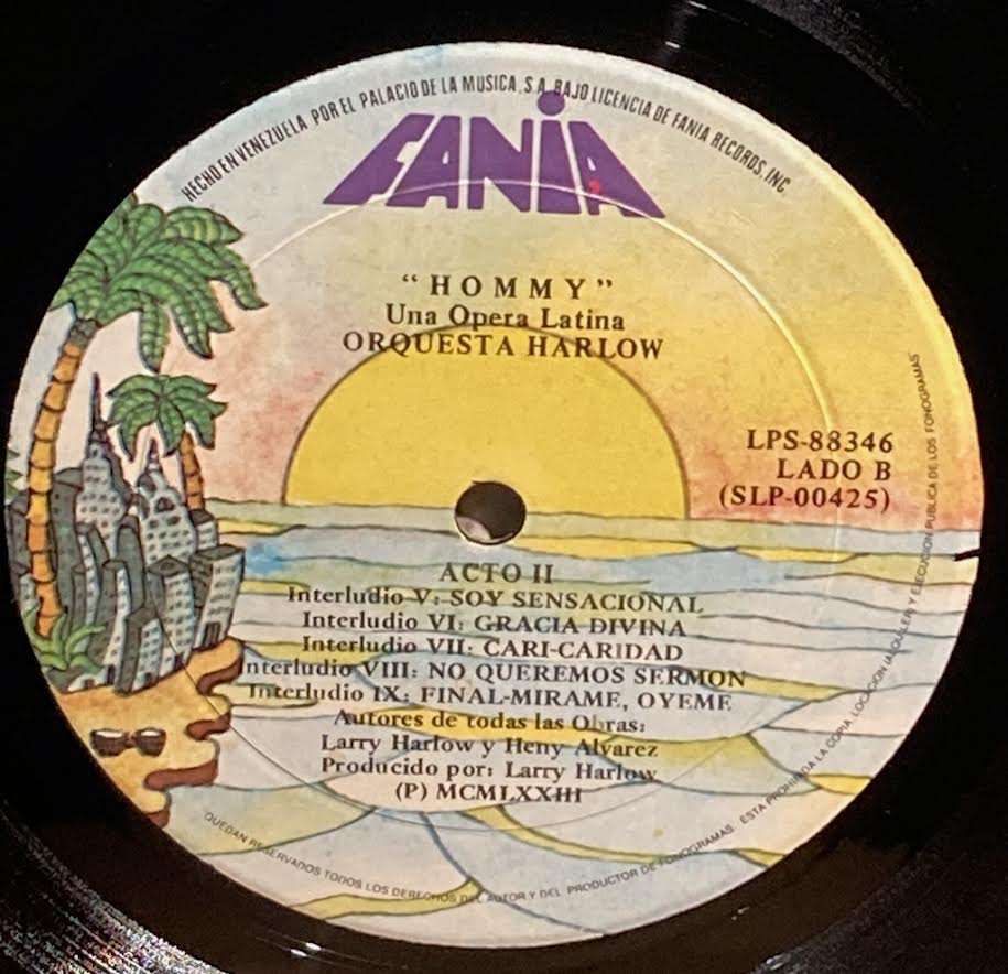 【USED】Orchestra Harlow – Hommy (A Latin Opera)