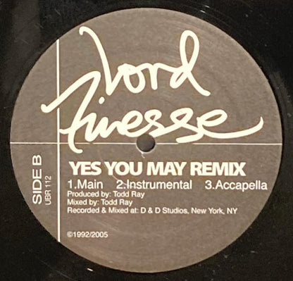 【USED】Lord Finesse – You Know What I'm About / Yes You May Remix