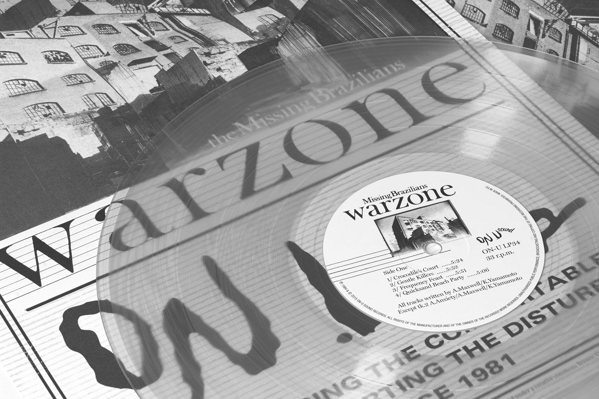 【LP】The Missing Brazilians - Warzone (Limited Clear Vinyl)