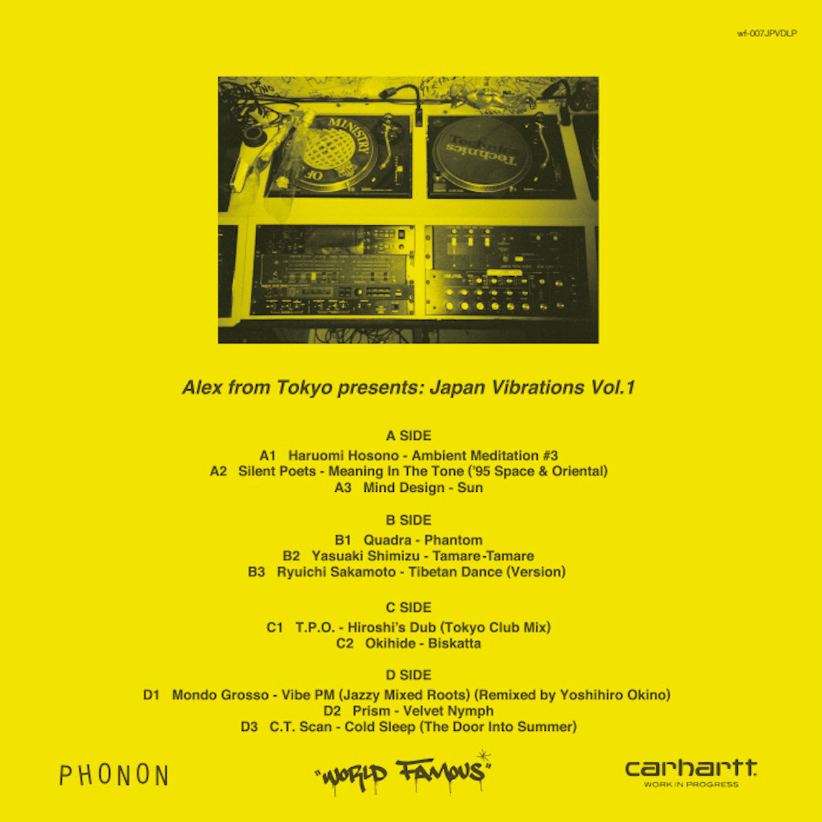 【LP】V.A. - Alex From Tokyo presents Japan Vibrations Vol. 1