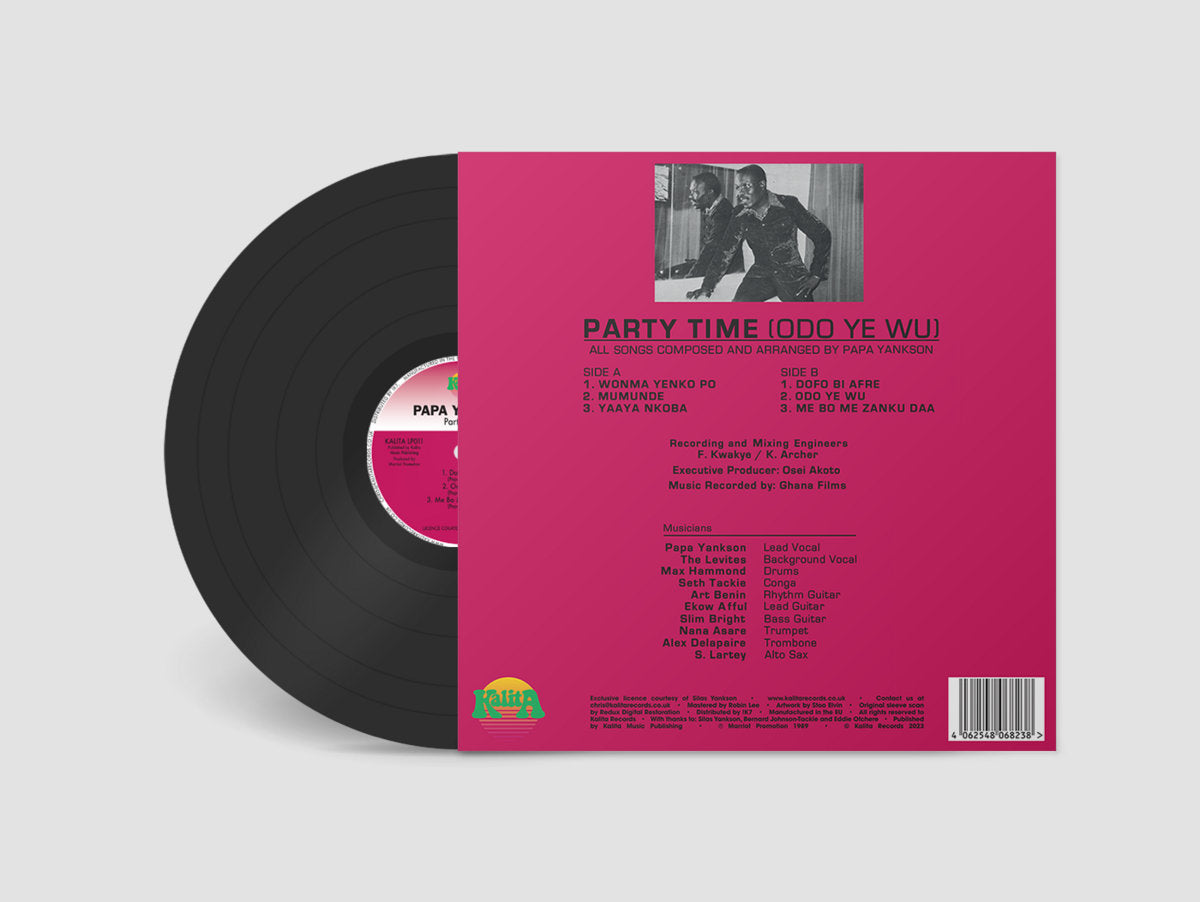 【LP】Papa Yankson - Party Time (Odo Ye Wu)