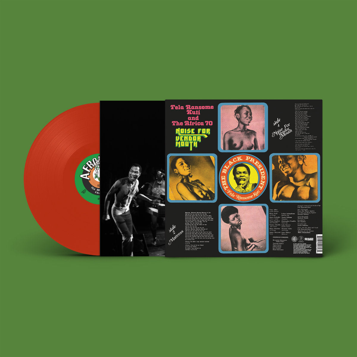 【LP】Fela Kuti - Noise For Vendor Mouth (Red Vinyl)