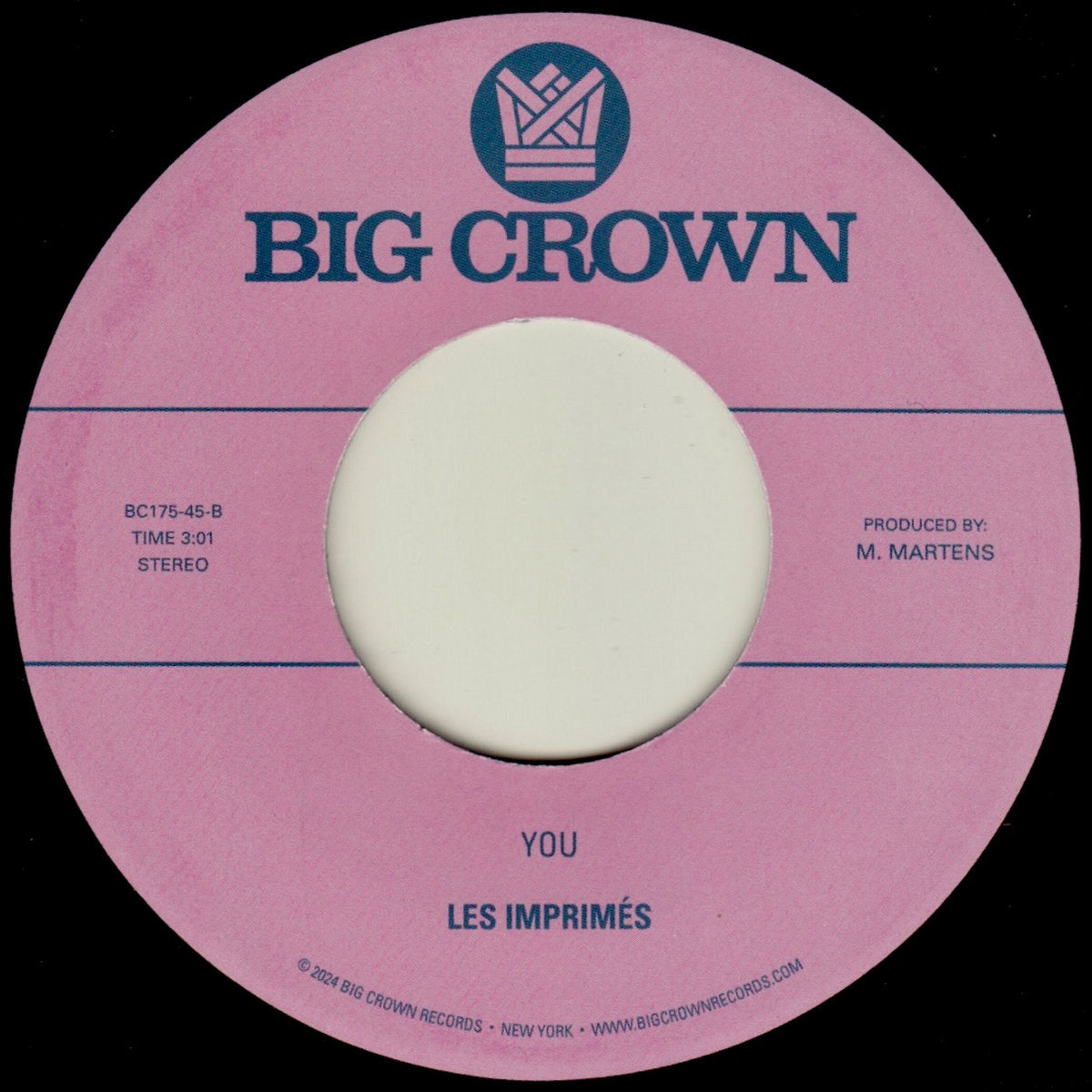 【7"】Les Imprimés - Love & Flowers