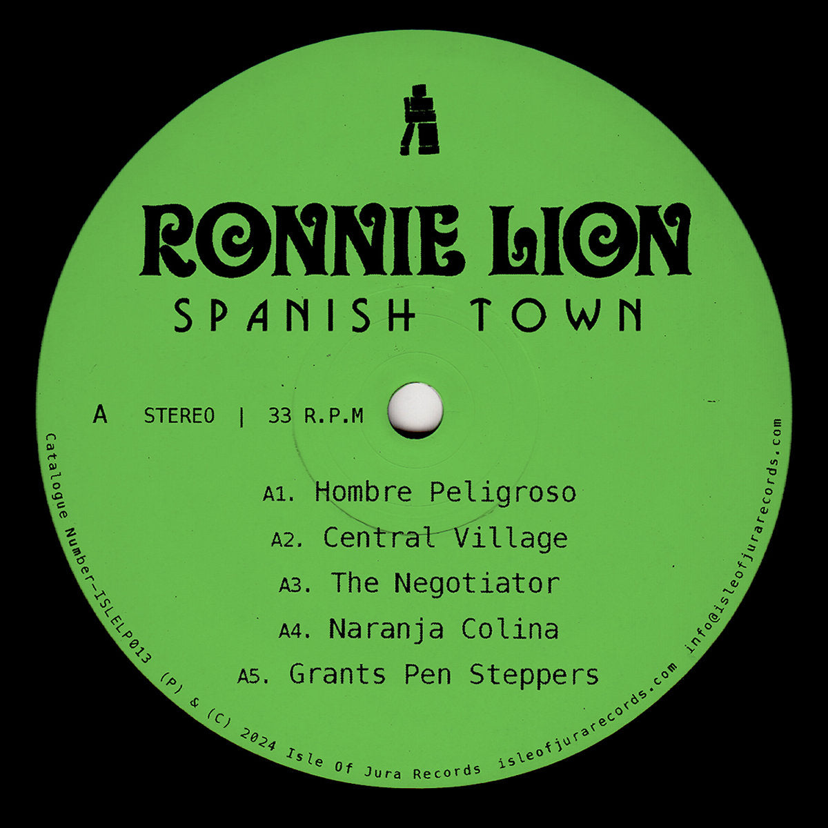 【LP】Ronnie Lion - Spanish Town
