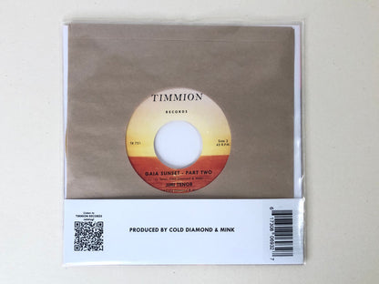 【7"】Jimi Tenor with Cold Diamond & Mink - Gaia Sunset