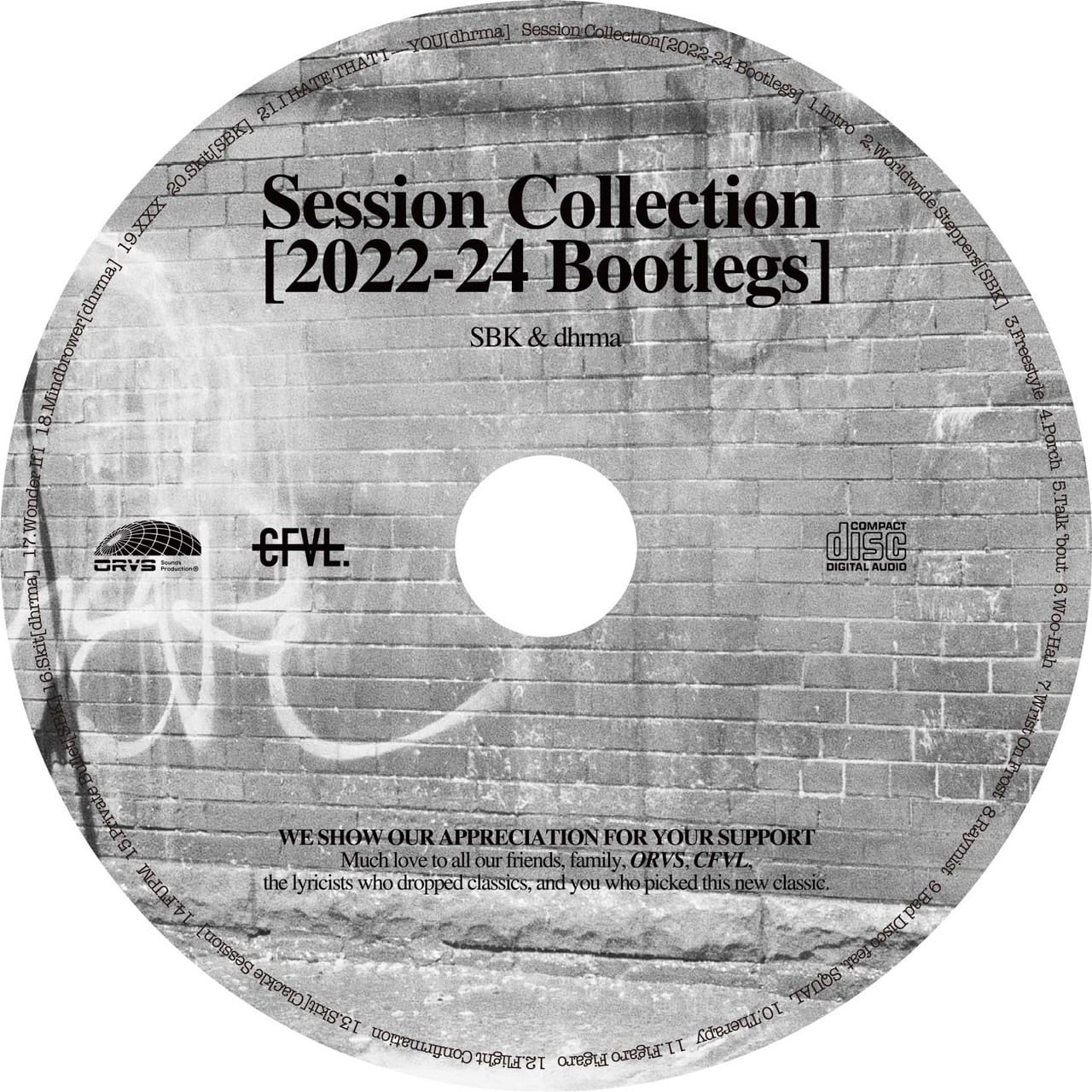 CD】SBK / dhrma Session Collection [2022-24 Bootlegs] – Jazzy