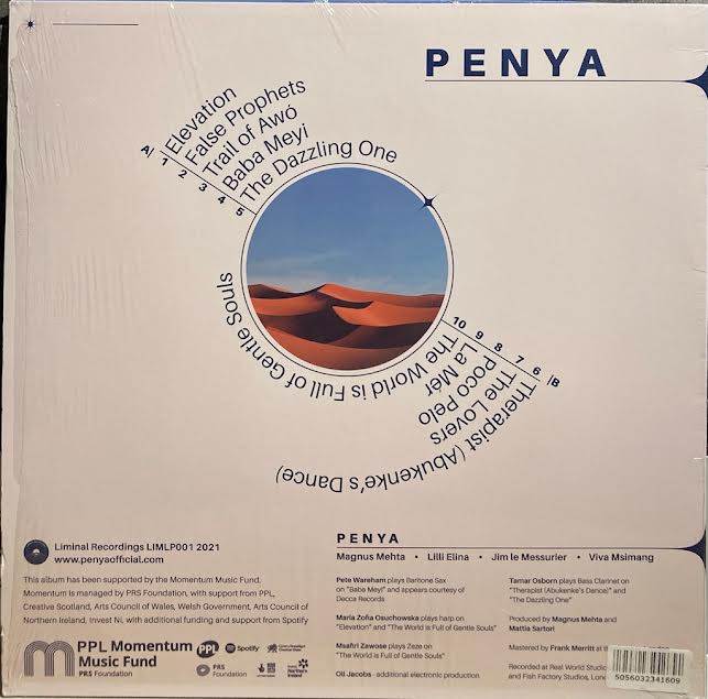 【USED】Penya – Penya (Blue Vinyl)
