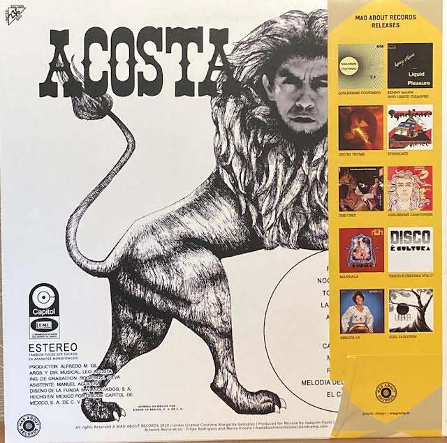 【USED】Leo Acosta – Acosta (2021 Reissue)