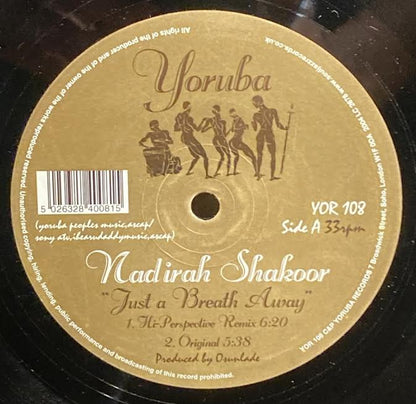 【USED】Nadirah Shakoor – Just A Breath Away