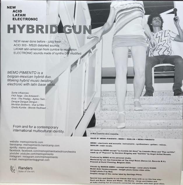 【USED】Memo Pimiento – Hybrid Gun (Red/Transparant Splattered)