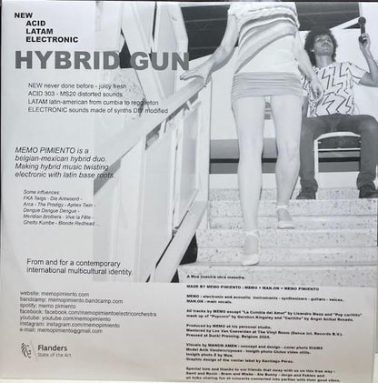 【USED】Memo Pimiento – Hybrid Gun (Red/Transparant Splattered)