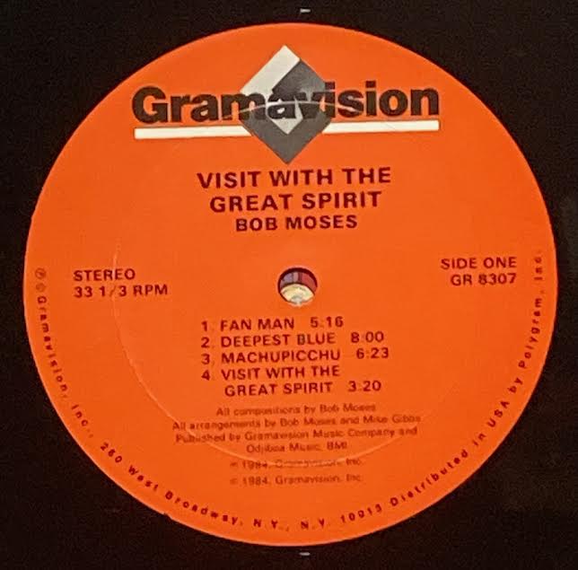 【USED】Bob Moses – Visit With The Great Spirit