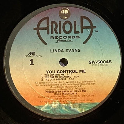 【USED】Linda Evans – You Control Me