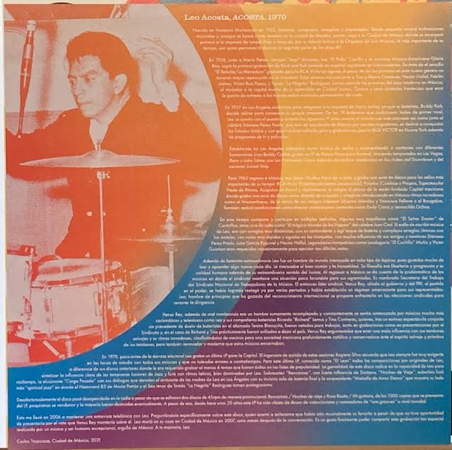 【USED】Leo Acosta – Acosta (2021 Reissue)