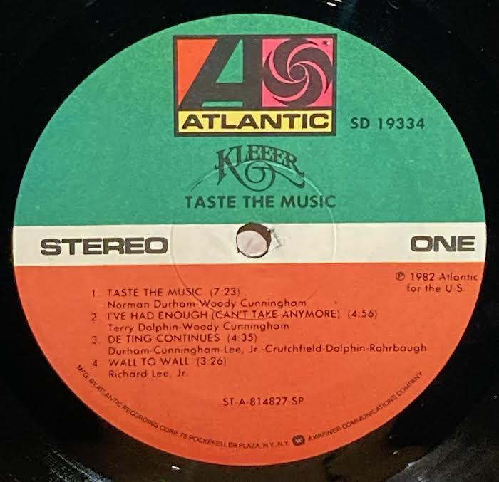 【USED】Kleeer – Taste The Music