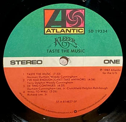 【USED】Kleeer – Taste The Music