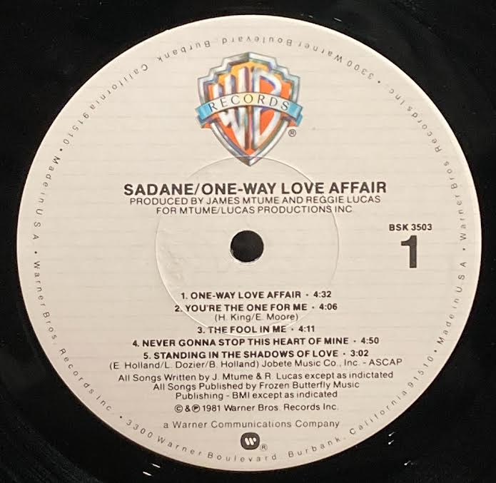【USED】Sadane One-Way Love Affair